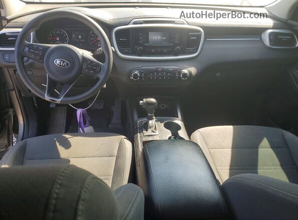 5XYPGDA53HG196646 2017 KIA SORENTO Gray 