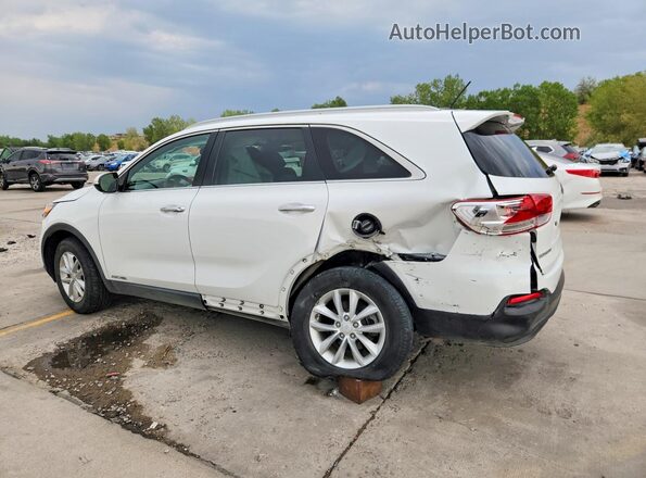 5XYPGDA53JG339701 2018 KIA SORENTO White Trasero izquierdo