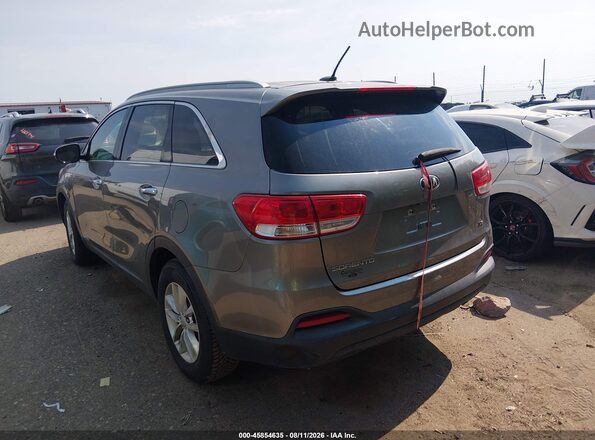 5XYPGDA54HG193609 2017 KIA SORENTO Gray Tył lewy