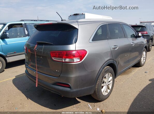 5XYPGDA54HG193609 2017 KIA SORENTO Gray 
