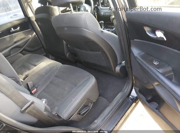 5XYPGDA54HG234076 2017 KIA SORENTO Black Widok naklejki z numerem VIN