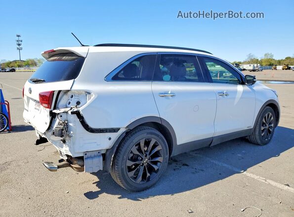 5XYPGDA54LG635796 2020 KIA SORENTO Белый Задняя правая четверть