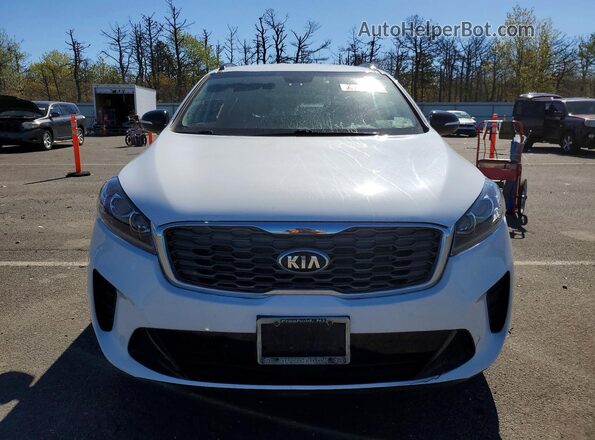 5XYPGDA54LG635796 2020 KIA SORENTO Белый Вид спереди