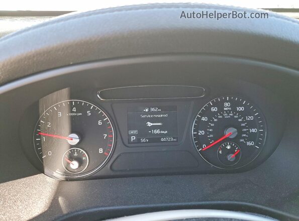 5XYPGDA54LG635796 2020 KIA SORENTO Белый Вид щитка приборов