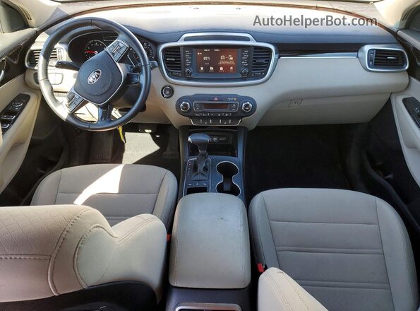 5XYPGDA54LG635796 2020 KIA SORENTO Белый Вид панели приборов