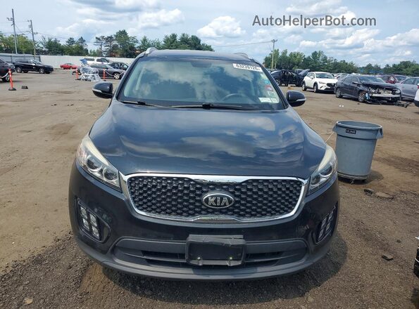 5XYPGDA55GG086292 2016 KIA SORENTO Black Widok z przodu