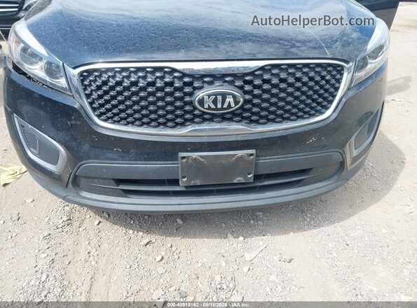 5XYPGDA55GG139959 2016 KIA SORENTO Black წინა ხედი