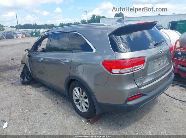5XYPGDA55HG203211 2017 KIA SORENTO Gray Tył lewy