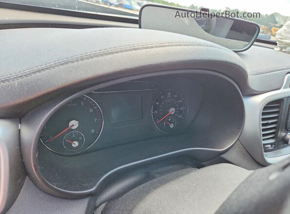 5XYPGDA55HG208327 2017 KIA SORENTO Gray Vista del cuadro de instrumentos