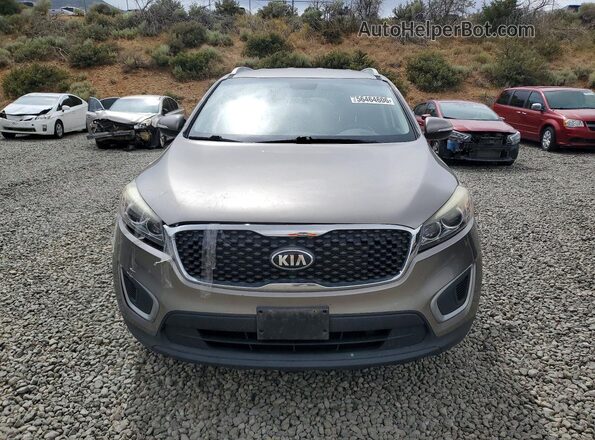 5XYPGDA55JG423468 2018 KIA SORENTO Charcoal Widok z przodu