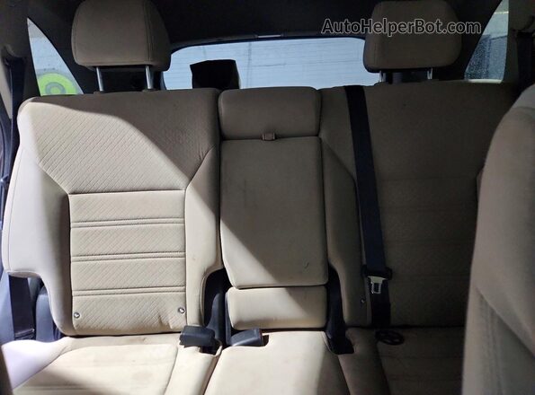 5XYPGDA56GG003369 2016 KIA SORENTO Burgundy უკანა სავარძლების ხედი