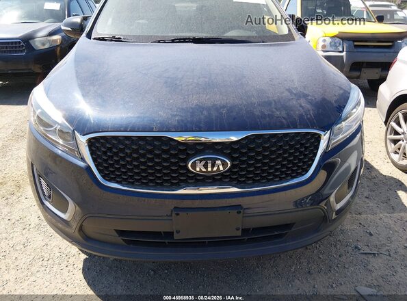 5XYPGDA56HG276779 2017 KIA SORENTO Blue წინა ხედი