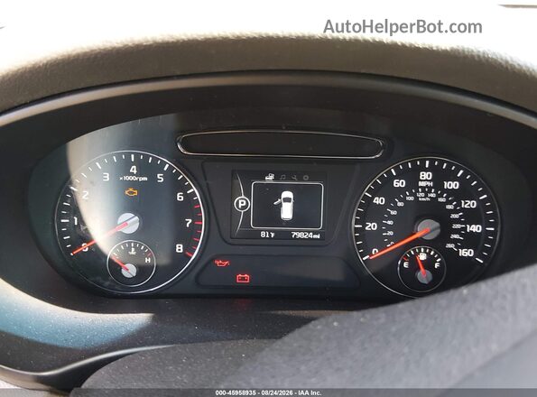 5XYPGDA56HG276779 2017 KIA SORENTO Blue უკანა სავარძლების ხედი