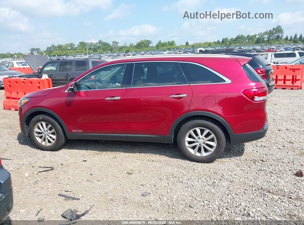 5XYPGDA56HG324121 2017 KIA SORENTO Красный Панорамный вид салона 360°