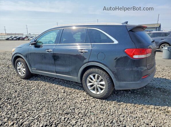 5XYPGDA57GG079232 2016 KIA SORENTO Black Հետևի ձախ