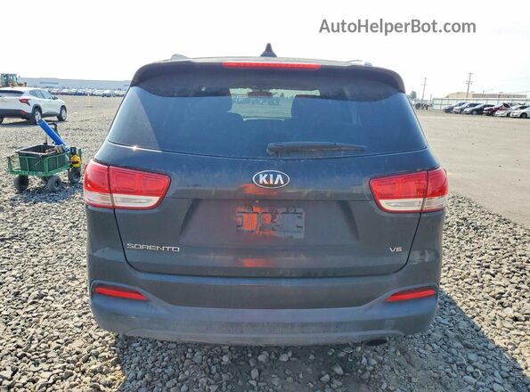 5XYPGDA57GG079232 2016 KIA SORENTO Black Հետևի տեսք