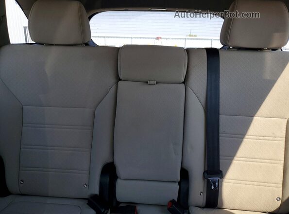 5XYPGDA57GG079232 2016 KIA SORENTO Black Հետևի նստատեղերի տեսք