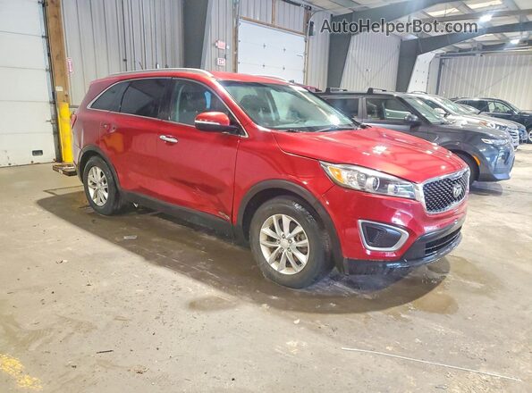 5XYPGDA58GG094290 2016 KIA SORENTO Бордовый Передняя правая четверть