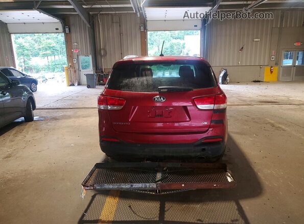 5XYPGDA58GG094290 2016 KIA SORENTO Бордовый Вид сзади