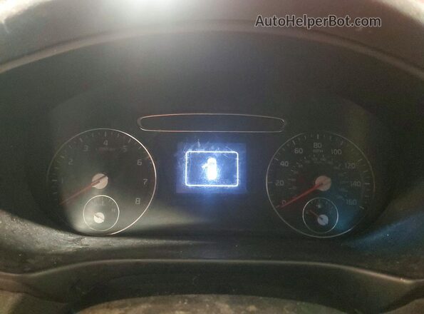 5XYPGDA58GG094290 2016 KIA SORENTO Бордовый Вид щитка приборов