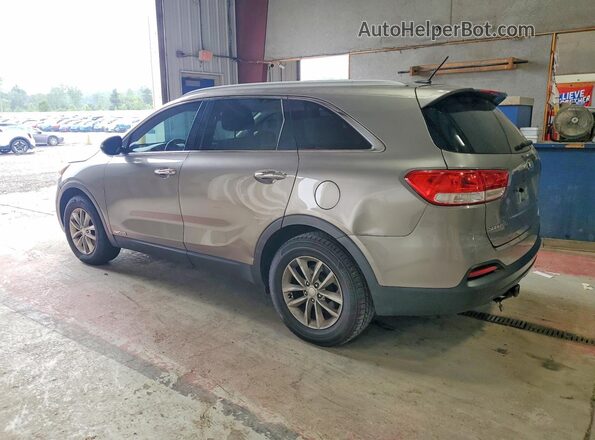 5XYPGDA58GG150924 2016 KIA SORENTO Gray Հետևի ձախ