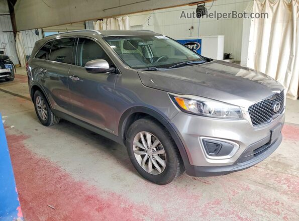 5XYPGDA58GG150924 2016 KIA SORENTO Gray Առջևի աջ