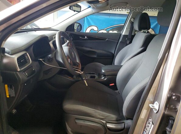 5XYPGDA58GG150924 2016 KIA SORENTO Gray Սալոնի դիմացի տեսք