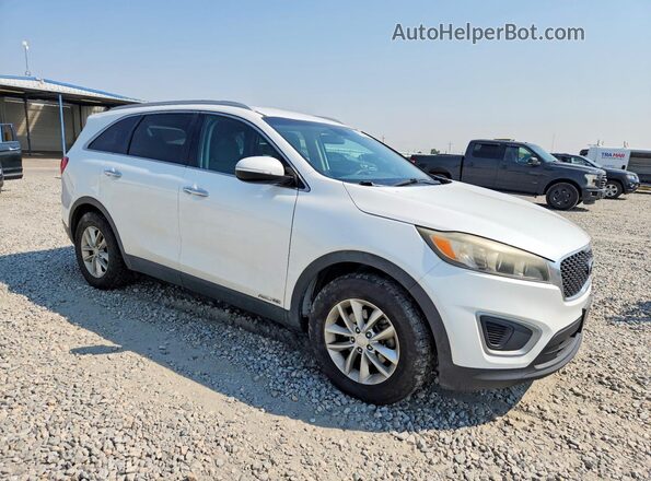 5XYPGDA59GG063405 2016 KIA SORENTO White Przód prawy