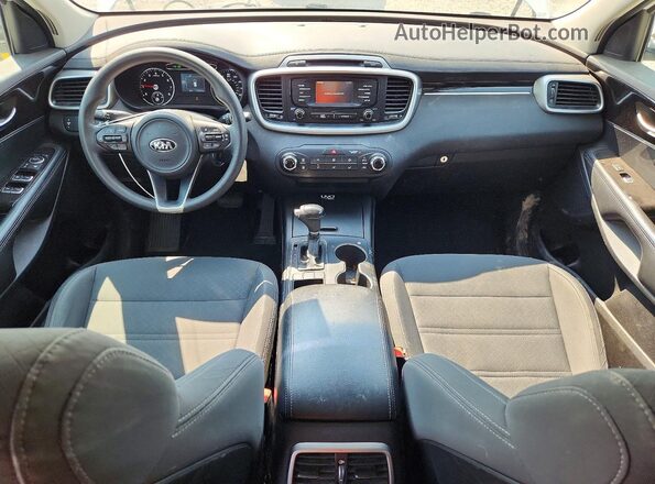 5XYPGDA59GG063405 2016 KIA SORENTO White Widok deski rozdzielczej
