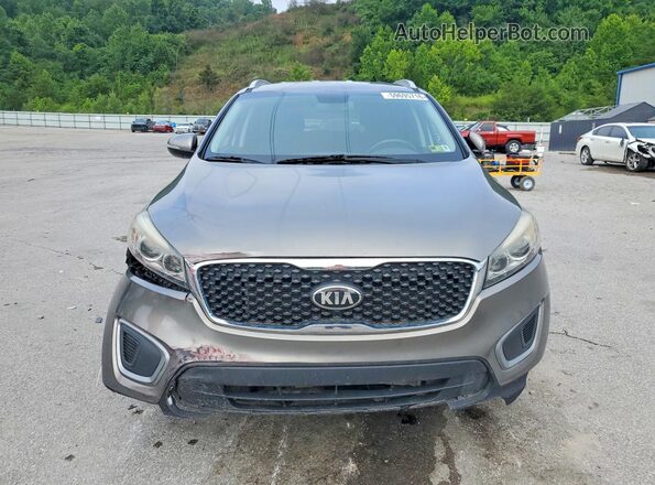 5XYPGDA59GG072511 2016 KIA SORENTO Gray Vista frontal