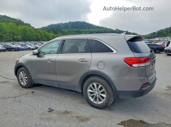 5XYPGDA59GG072511 2016 KIA SORENTO Gray Trasero izquierdo