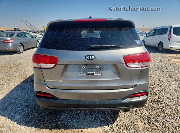 5XYPGDA59HG249690 2017 KIA SORENTO Gray Widok z tyłu
