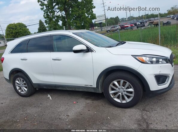 5XYPGDA59JG376249 2018 KIA SORENTO Белый Вид задней части салона