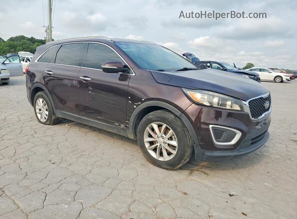 5XYPGDA5XGG038741 2016 KIA SORENTO Maroon წინა მარჯვენა