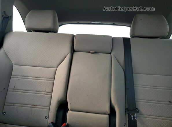 5XYPGDA5XGG038741 2016 KIA SORENTO Maroon უკანა სავარძლების ხედი
