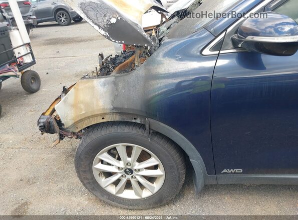 5XYPGDA5XKG490505 2019 KIA SORENTO Blue Widok z przodu