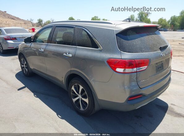 5XYPH4A10GG123176 2016 KIA SORENTO Gray უკანა მარცხენა