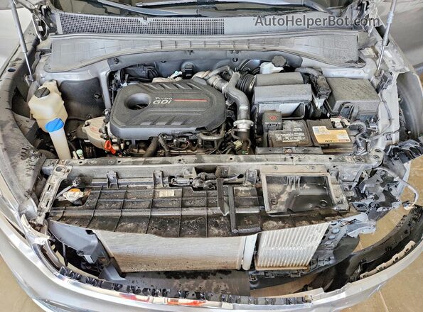 5XYPH4A12HG248231 2017 KIA SORENTO Серый Вид задней части салона