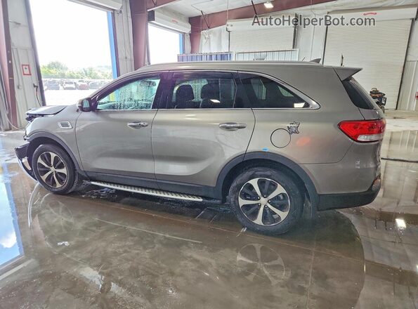 5XYPH4A12HG248231 2017 KIA SORENTO Серый Задняя левая четверть
