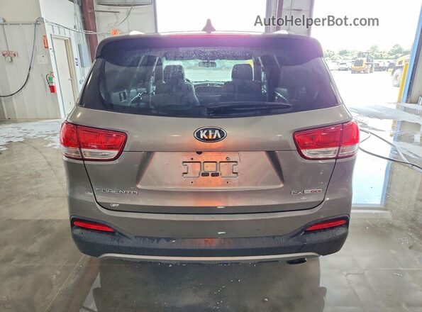 5XYPH4A12HG248231 2017 KIA SORENTO Серый Вид сзади