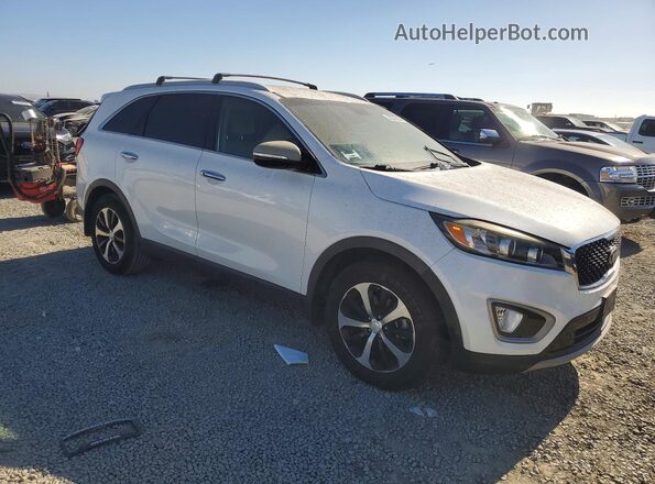 5XYPH4A14HG296328 2017 KIA SORENTO Белый Передняя правая четверть