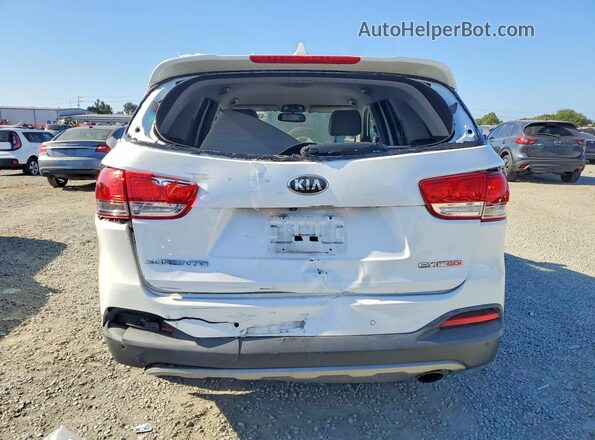 5XYPH4A14HG296328 2017 KIA SORENTO Белый Вид сзади