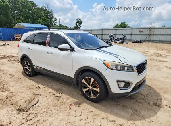 5XYPH4A15GG149563 2016 KIA SORENTO White Front right