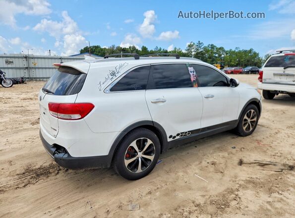 5XYPH4A15GG149563 2016 KIA SORENTO White Rear right
