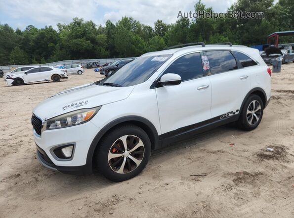 5XYPH4A15GG149563 2016 KIA SORENTO White 