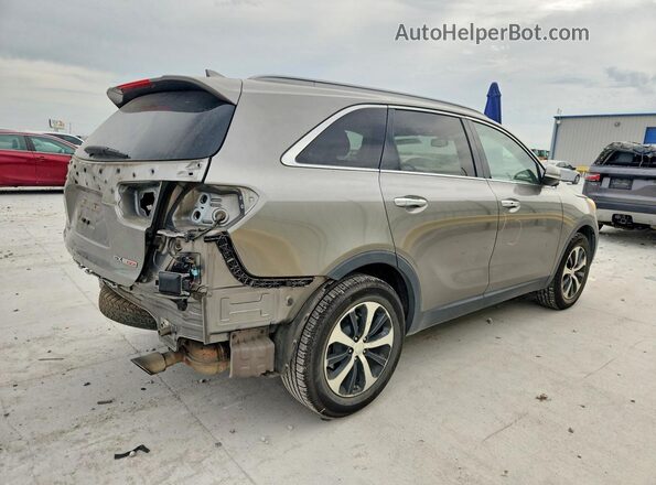 5XYPH4A16GG047429 2016 KIA SORENTO Gray Задня права чверть