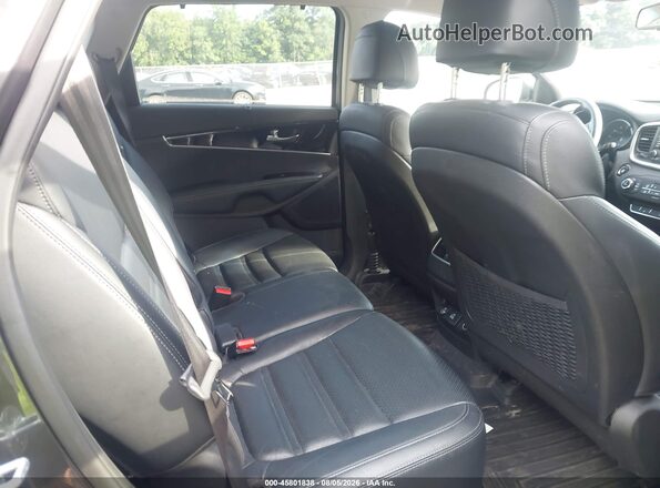 5XYPH4A19HG240725 2017 KIA SORENTO Gray Vista de la etiqueta del VIN