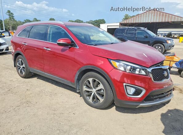 5XYPH4A50HG274152 2017 KIA SORENTO Maroon Front right