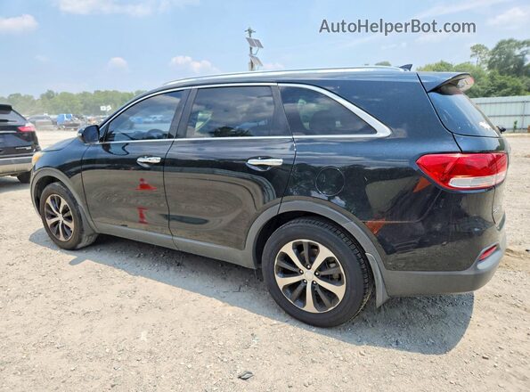 5XYPH4A51HG253441 2017 KIA SORENTO Black Задня ліва чверть