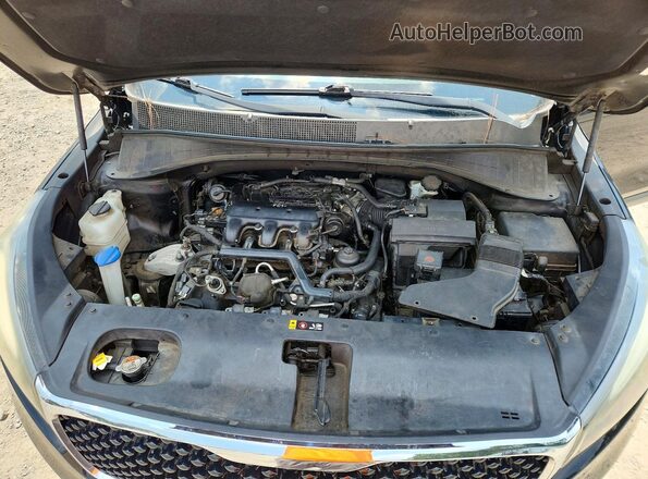 5XYPH4A51HG253441 2017 KIA SORENTO Black Вид підкапотного простору